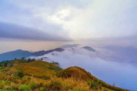 清莱府普吉法山森林公园景观图片