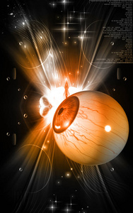 插图 纹理 器官 三维 眼睛 虹膜 想象 角膜 生物学 科学