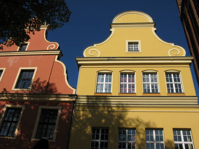 建筑 外观 历史的 波兰 故事 建筑学 怀旧 观光 房子