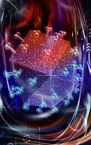 艾滋病毒 艾滋病 提供 纹理 想象 颜色 科学 免疫 插图