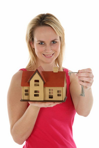 房子 幸福 销售 女人 代理人 商业 钥匙 建筑 购买 房地产