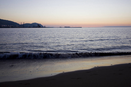 自然 风景 地平线 波浪 日落 日出 波动 天空 海岸 海滩