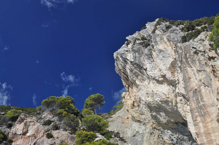 西班牙 马洛卡 乡村 自然 岩石 风景