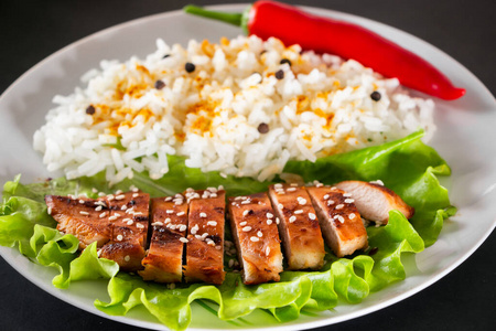 大米 食物 美味的 芝麻 热的 油炸 日本 餐厅 日本人