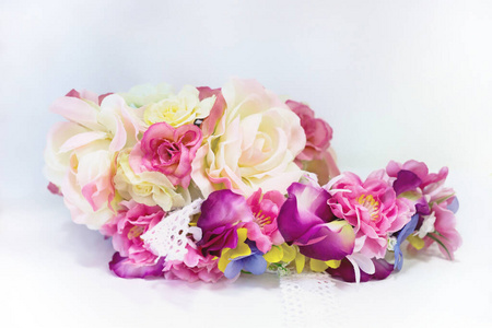 礼物 颜色 开花 浪漫 浪漫的 玫瑰 花束 植物 美丽的