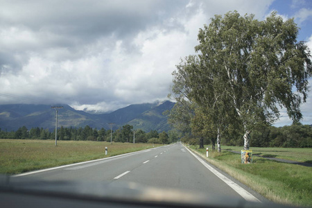 自然 夏天 风景 国家 运输 交通 公路 开车 汽车 欧洲