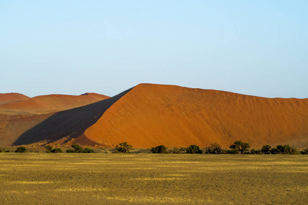 沙丘 沙漠 日出 纳米比亚 非洲