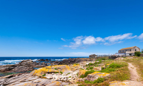 天空 悬崖 自然 海岸线 地标 加利西亚 海洋 假日 海景