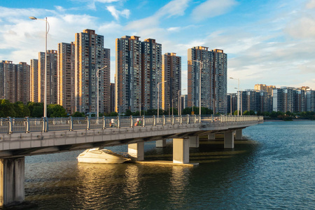 商业 高的 高档 风景 市中心 天线 摩天大楼 城市景观