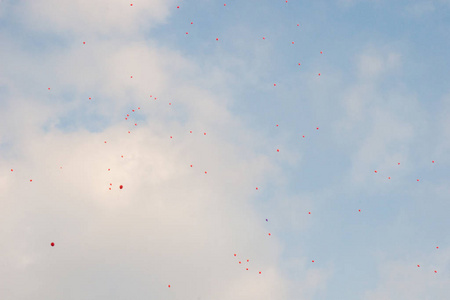 狂欢节 幸福 生日 庆祝 飞行 橡胶 节日 充气的 乐趣