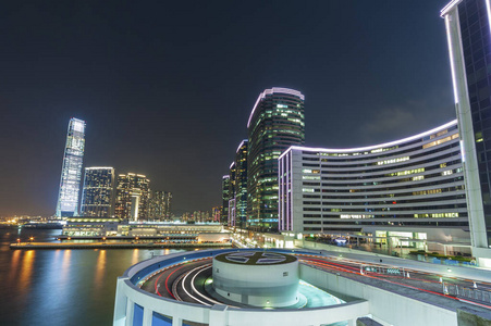 香港市夜景