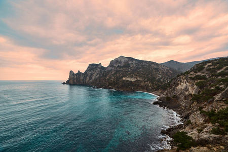 日落 欧洲 追踪 目的地 风景 海岸线 旅行 海岸 自然