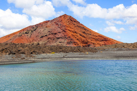 沙漠 云景 兰扎罗特 火山作用 瓦肯 旅行 西班牙 欧洲