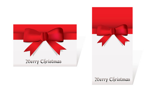 阴影 捆绑 愉快的 卡片 丝带 庆祝 插图 圣诞节 礼物