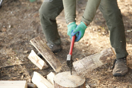 自然 钢坯 斧头 木材 切割器 日志 乱劈 露营 碎片 木柴