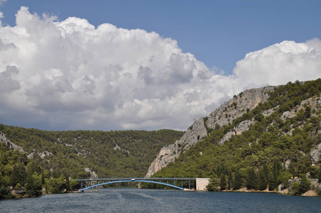 峡谷 巴尔干半岛 乡村 运输 建筑学 风景 交通 克罗地亚