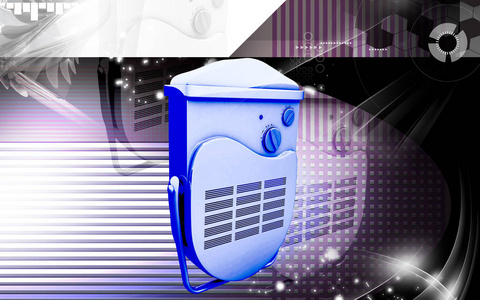 装置 能量 器具 呼吸机 气流 塑料 加热器 插图 颜色
