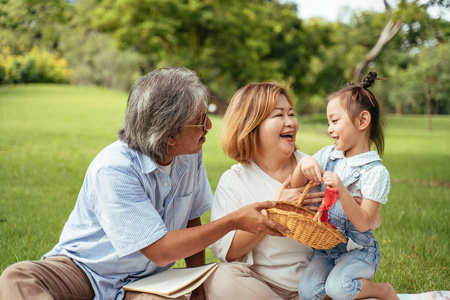 孙子 可爱的 女人 肖像 幸福 在一起 成人 起源 世代