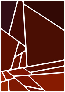 科学 网络 插图 三角形 多边形 连接 布局 卡片 马赛克