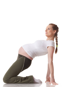 适合 地板 运动 母亲 有氧运动 拉伸 女人 塑造 瑜伽