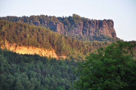 德国 旅游 砂岩 漫无目的 观光 风景 森林 瑞士 迁移