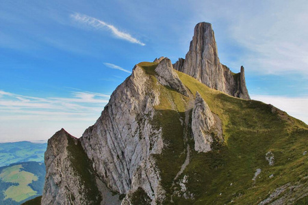 全景图 旅游业 自然 欧洲 旅行 山谷 岩石 天空 小山