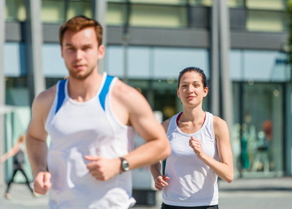 适合 训练 成人 运动 慢跑 青年 慢跑者 健康 努力 竞争