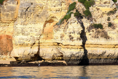 岩石 葡萄牙 海洋 石窟