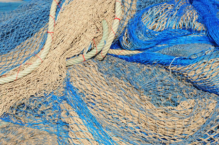 双鱼座 纱线 海洋 海的 行业 狩猎 鱼网 材料 地中海