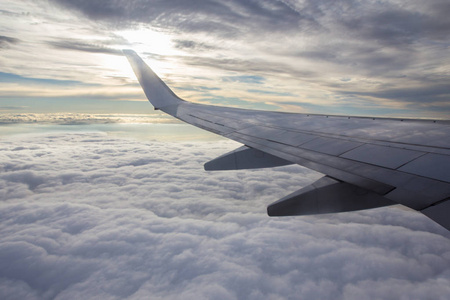 天线 日落 航空 飞行 航空公司 高的 旅游业 天空 飞机