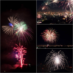 假日 天空 前夕 爆炸 节日 烟火 生日 乐趣 七月 周年纪念日