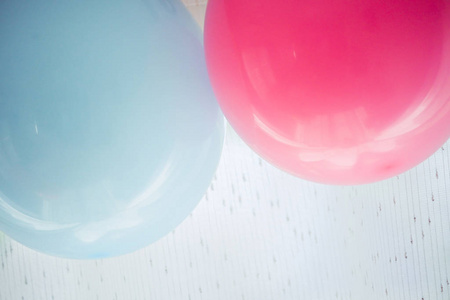 彩色彩色彩色气球悬挂装饰生日庆祝晚会背景