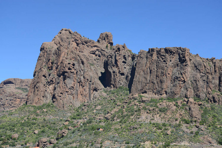 岩石 地质学 乡村 风景 西班牙 火山作用 金丝雀 自然
