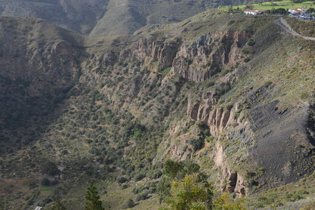 陨石坑 火山 乡村 自然 金丝雀 风景 西班牙 地质学 瓦肯
