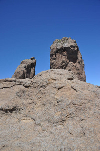 岩石 罗克 奇怪的 自然 西班牙 地质学 乡村 风景 火山作用