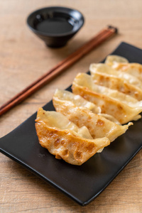 Japanese gyoza or dumplings snack 