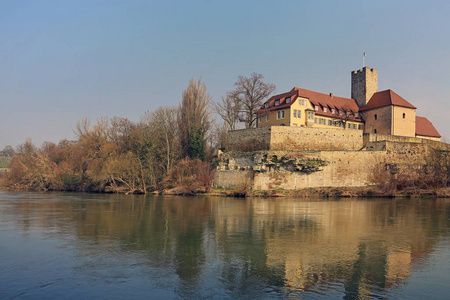 历史 天空 建筑 秋天 旅游业 自然 城堡 历史的 地标