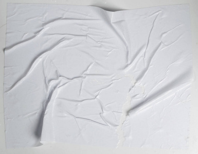 白胶纸纹理与折痕表面粗糙效果图片