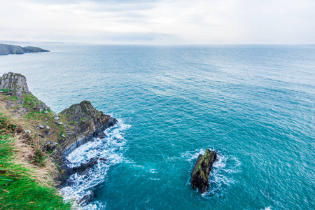 乡村 旅行 悬崖 软木塞 爱尔兰 海洋 岩石 自然 海岸