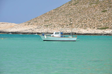 海洋 小岛 海湾 假期 海滨 克里特岛 希腊 自然 风景