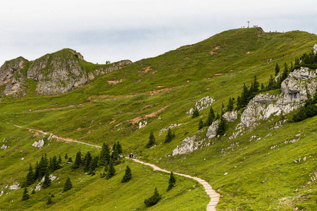 巴伐利亚 苍穹 草地 阿尔卑斯山 人们 天气 风景 首脑会议