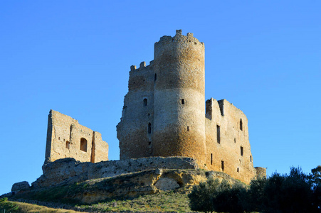 废墟 古老的 南方 旅行 小山 西西里岛 欧洲 历史的 遗产