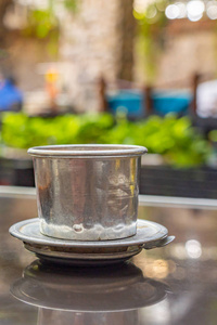 越南咖啡酿造机铝制滴滤器