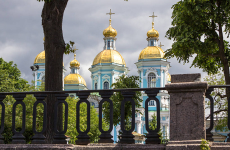 圣彼得堡圣尼古拉斯海军大教堂图片