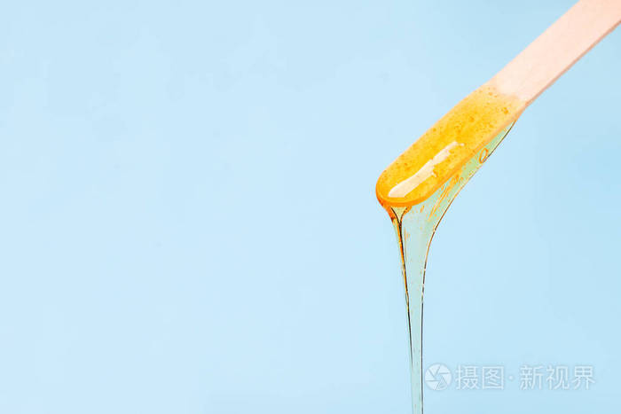 脱毛美容概念 海西糖糊或蜜蜡照片 正版商用图片298o91 摄图新视界