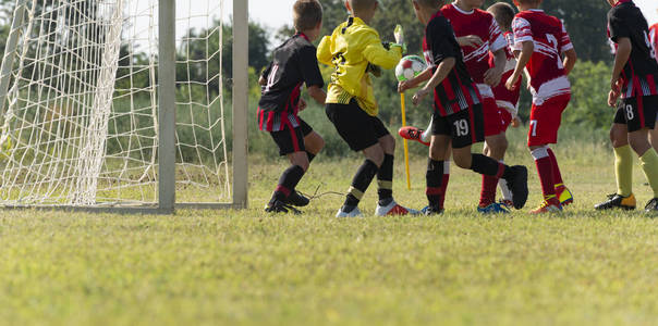 soccer football players  team competition in the sport stadium 