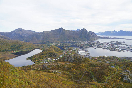 天空 小山 生态学 情景 旅游业 风景 自然 诺德兰 瓦甘