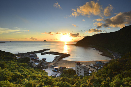 台湾 夏天 生态学 情景 风景 旅行 自然 海滩 海岸线