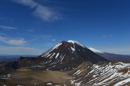 天空 自然 陶波 火山 旅行 情景 观察 高山 风景 日本