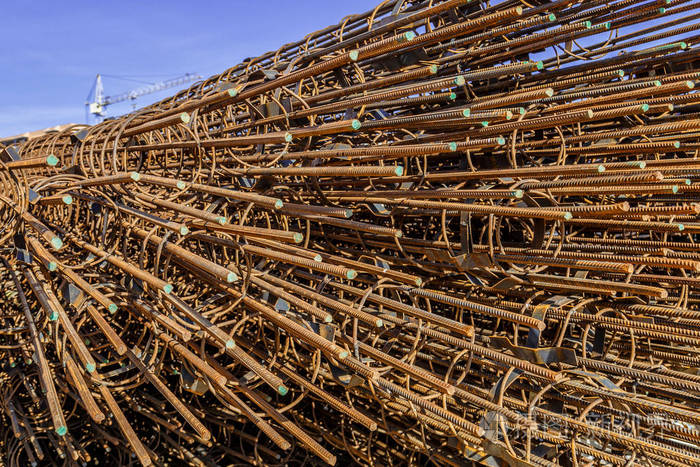 行业背景钢筋纹理混凝土用锈蚀钢筋